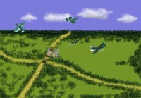 Russian Airplanes attack German Tanks - Summer 1943