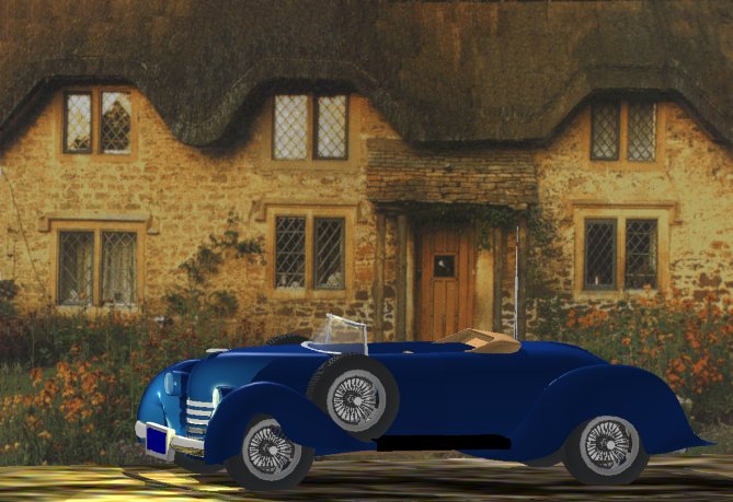 English Boattail Roadster