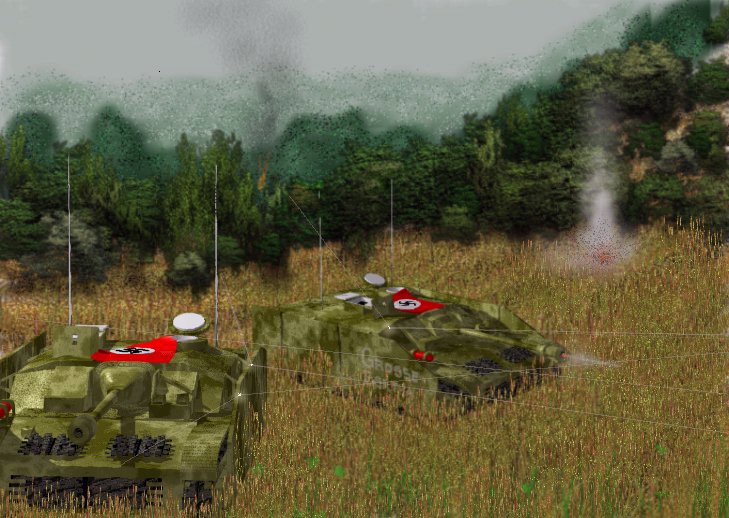 German Tanks - Normandy Battle - Summer 1944